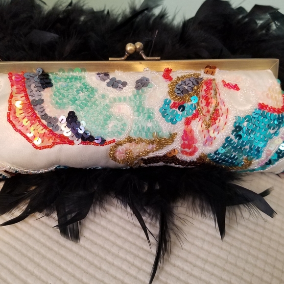 Ziba Handbags - Ziba Vintage Beaded Purse